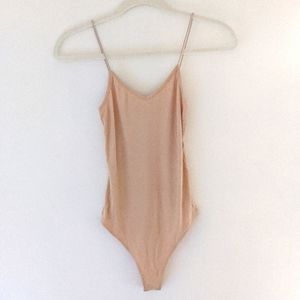 ASOS beige bodysuit UK8